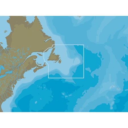 C-Map NT+ NA-C204 Newfoundland & The Grand Banks - FP-Card Format NA-C204FPCARD